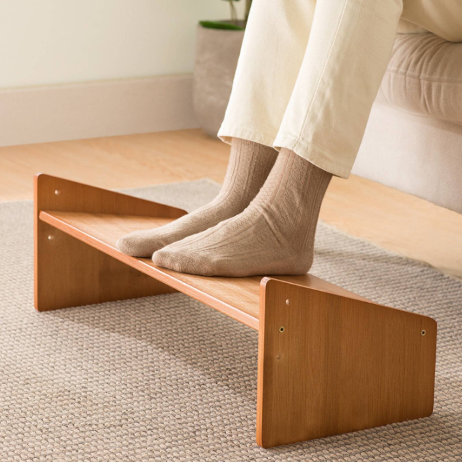 Ergonomic Office Chair - Descanso para os pés sob a