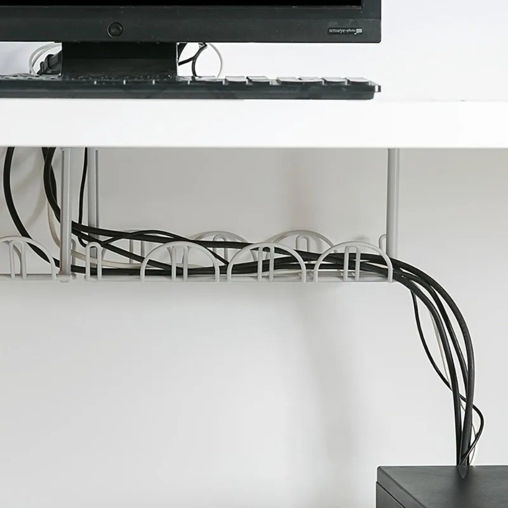 Power Strip Desk - Organizador de Cabos para Abaixo da