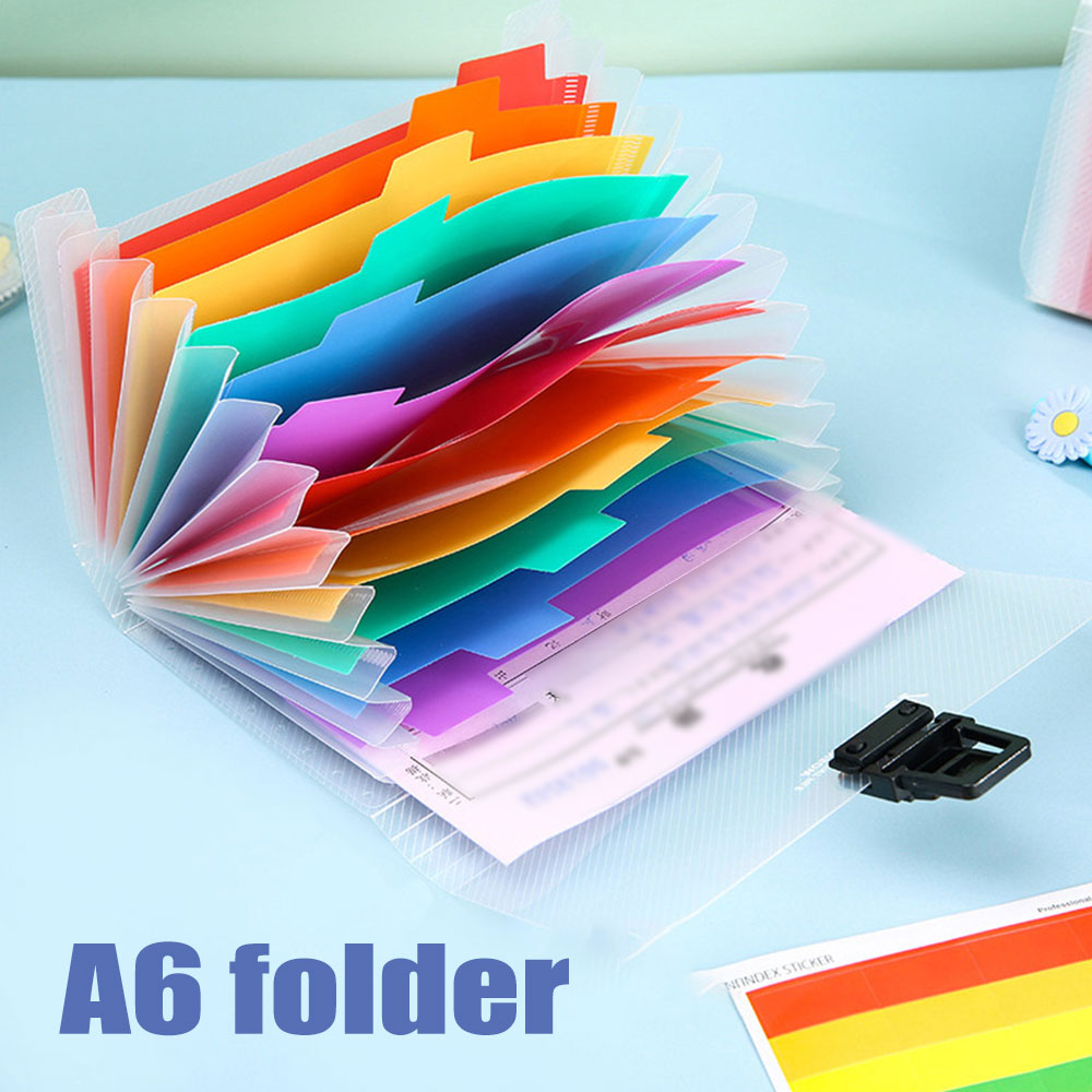 Home Office Bagas - A6 arquivo pasta armazenamento saco, arquivo