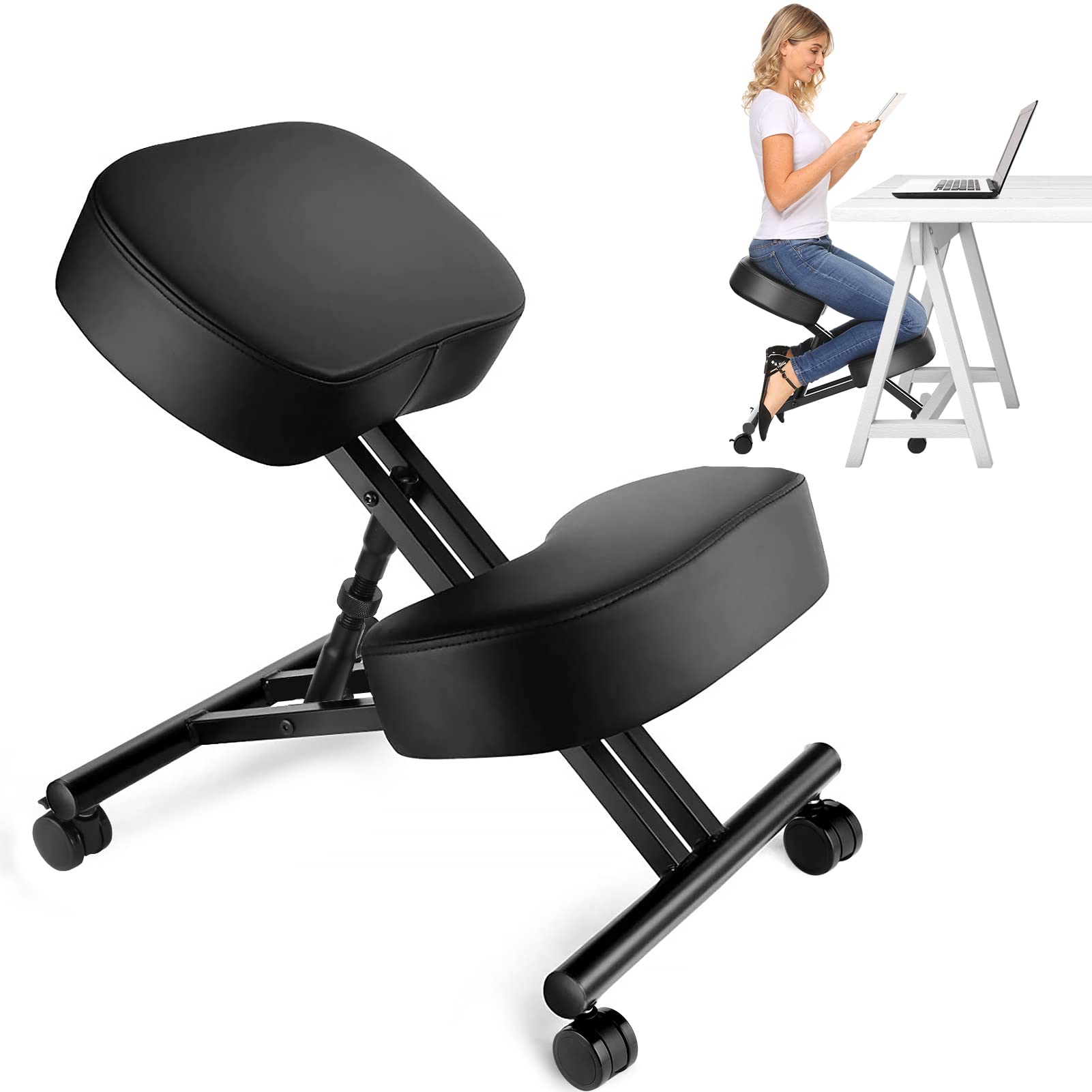 Ergonomic Office Chair - Cadeira Ergonômica para Escritório, Banqueta Ajustável