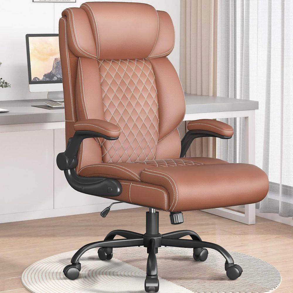 Ergonomic Office Chair - Cadeira de Escritório Executiva com Encosto