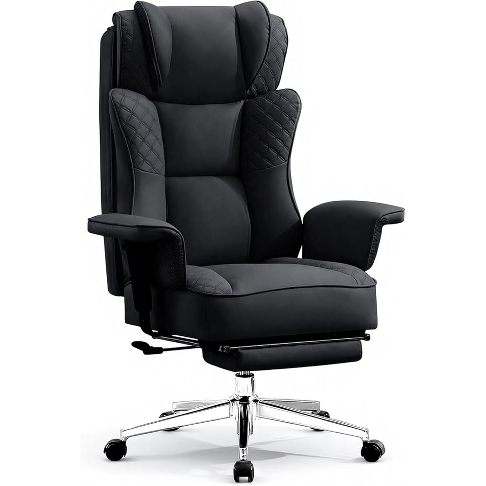 Ergonomic Office Chair - Cadeira de Escritório Grande e Alta,