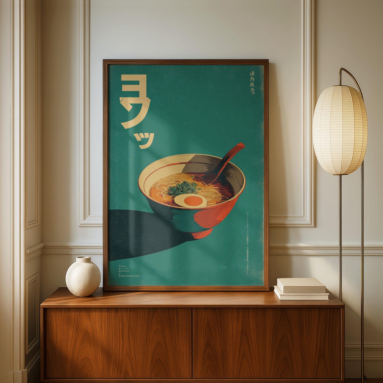 Home Office Minimalist - Pôster de Arte em Tela de