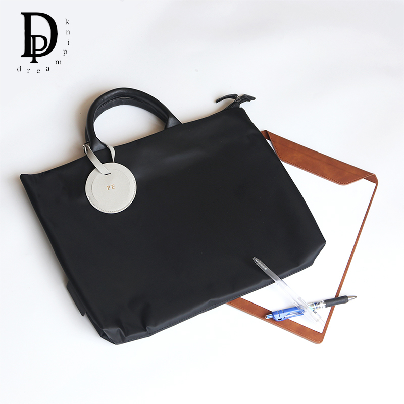 Home Office Bagas - Maleta de Negócios Nylon impermeável, Grande