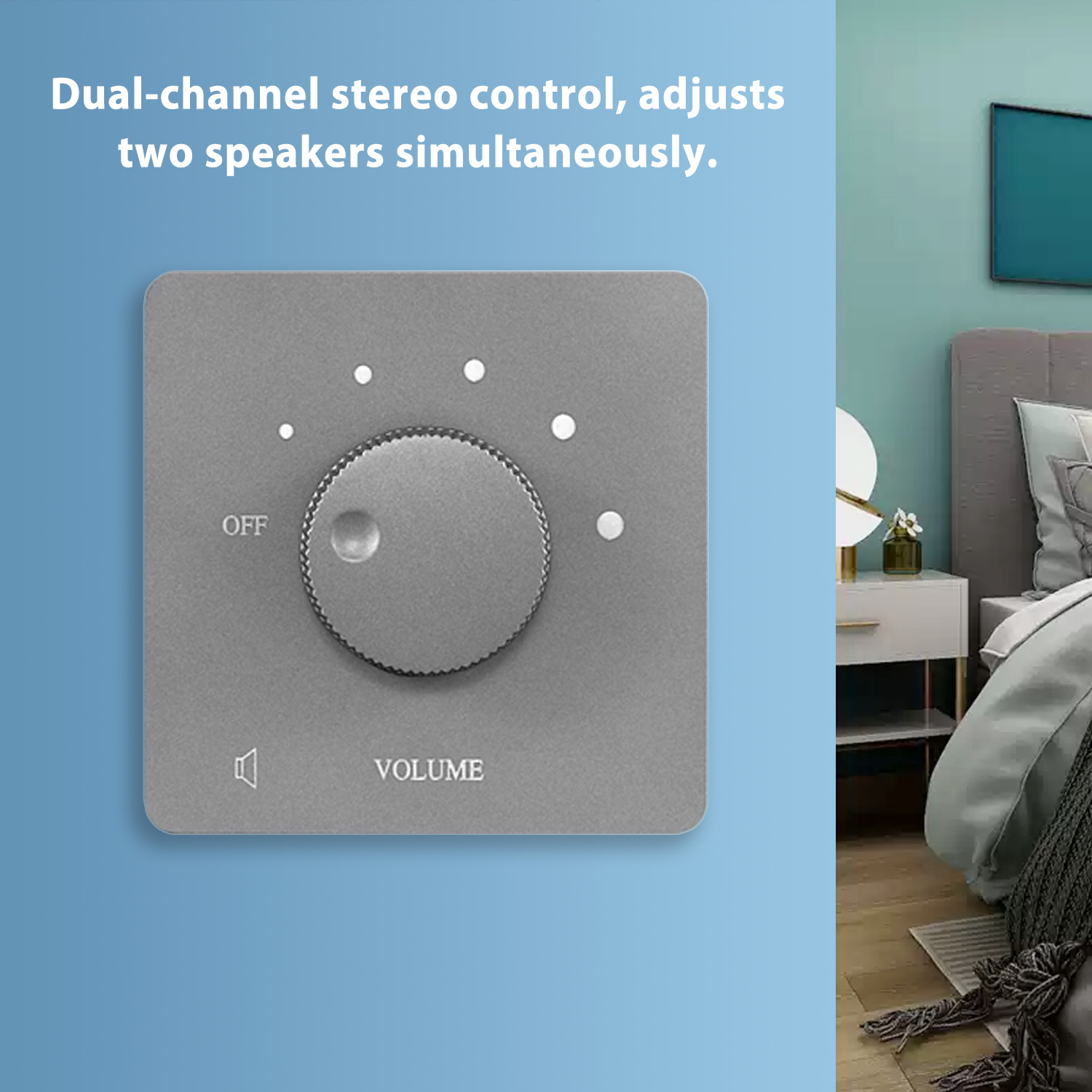 Controle de Volume e Tom de Im - Home Office Background avaliação e preço