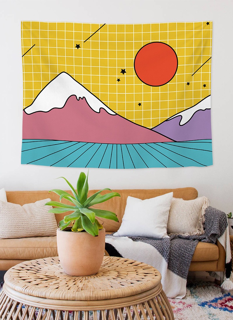 Abstrato dos desenhos animados - Home Office Background avaliação e preço