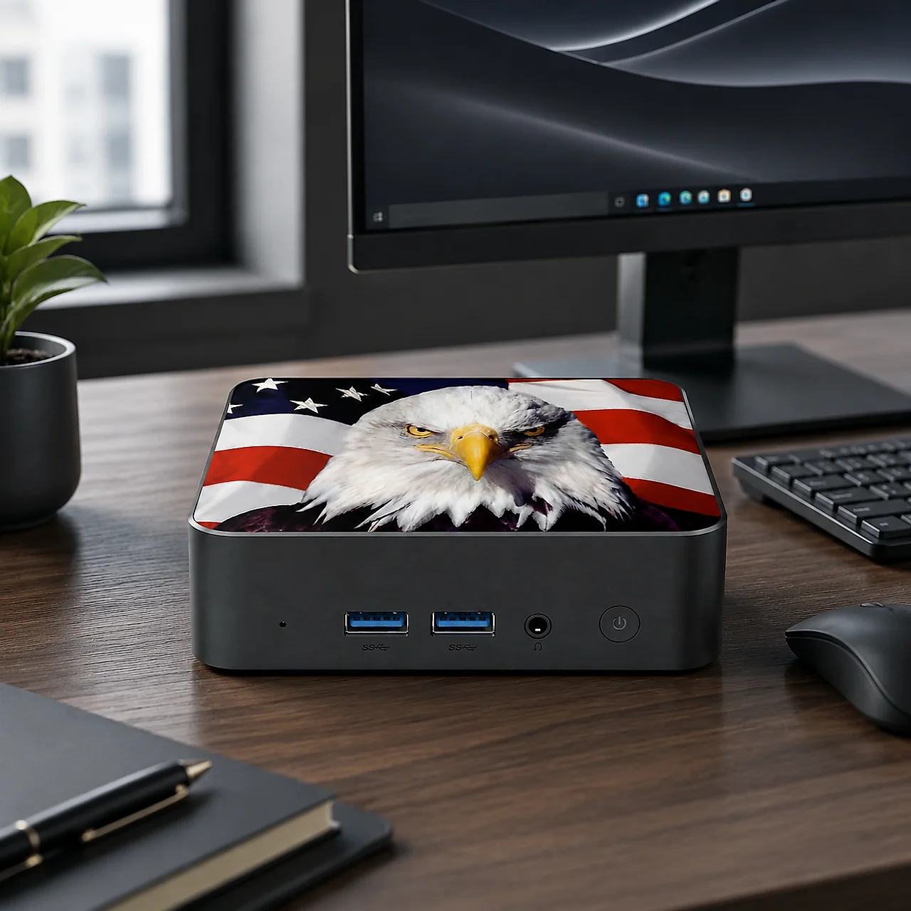 Mini PC Temático da Bandeira d - Home Office Pro avaliação e preço