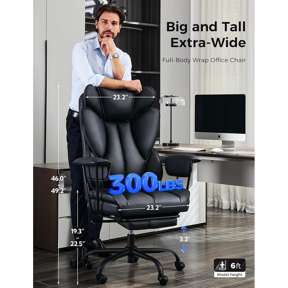 Cadeira de Escritório Grande e - Ergonomic Office Chair avaliação e preço