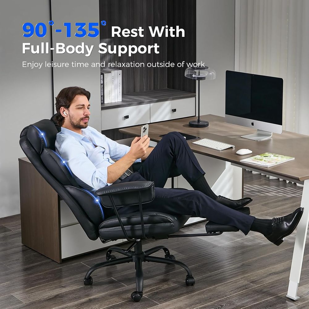 Cadeira de Escritório Grande e - Ergonomic Office Chair avaliação e preço