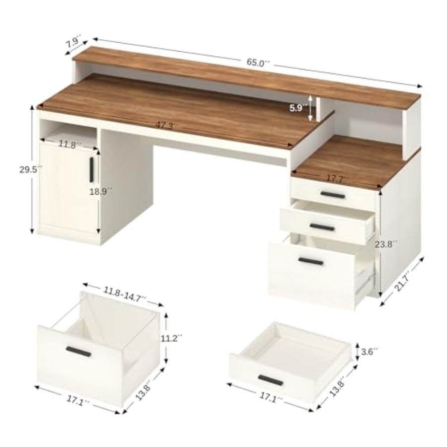 Mesa de Computador de 65