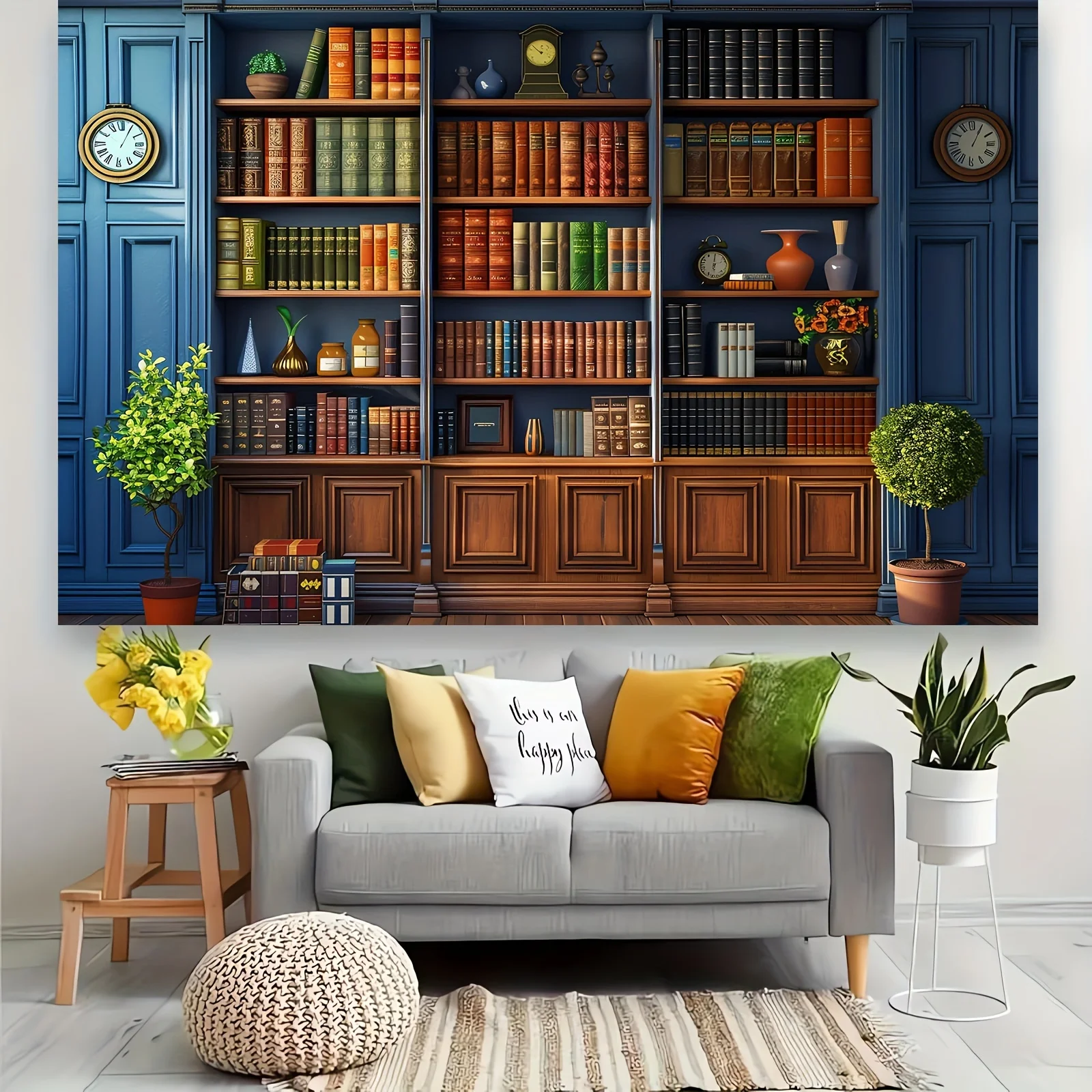 Um adereço de fundo de fotogra - Home Office Background avaliação e preço