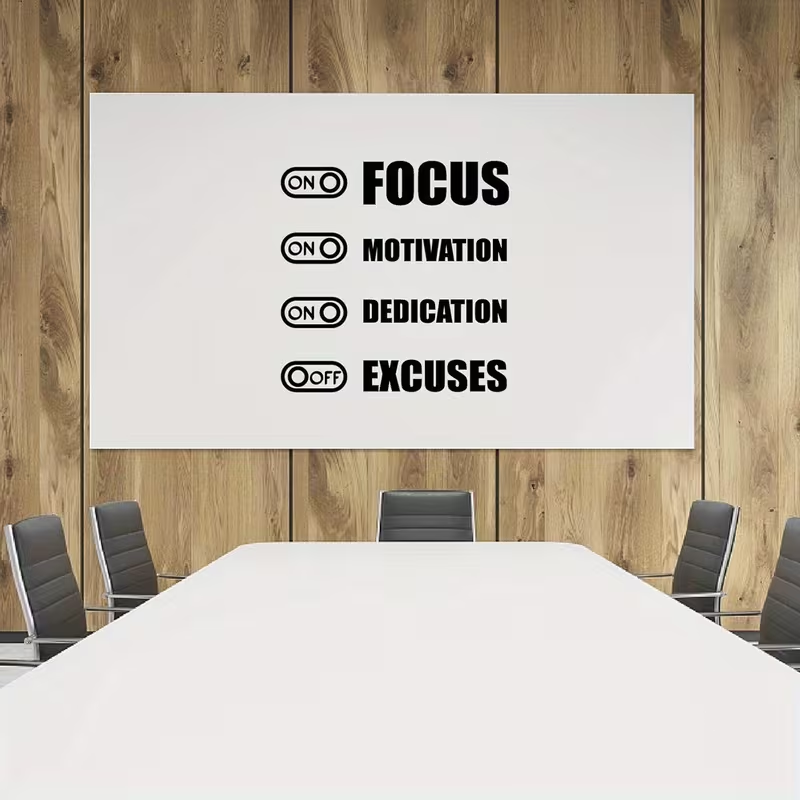 Adesivos de parede motivaciona - Home Office Wallpaper avaliação e preço