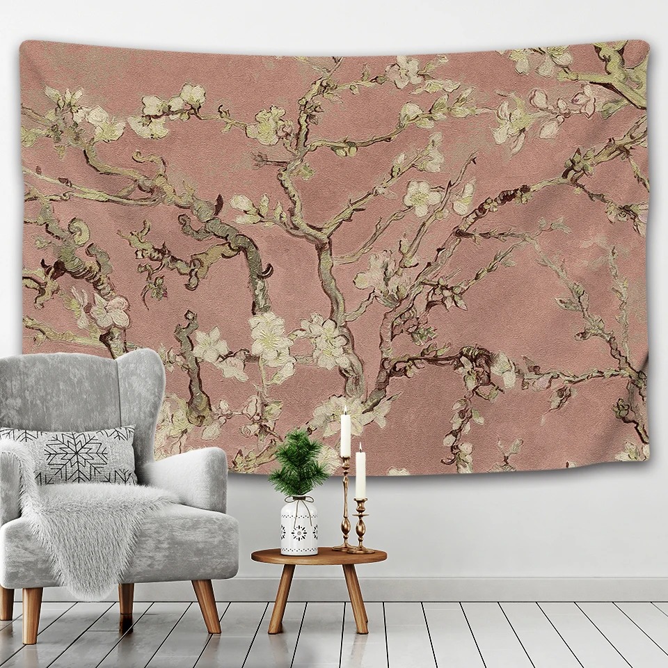 Pano retro da pintura a óleo d - Home Office Background avaliação e preço