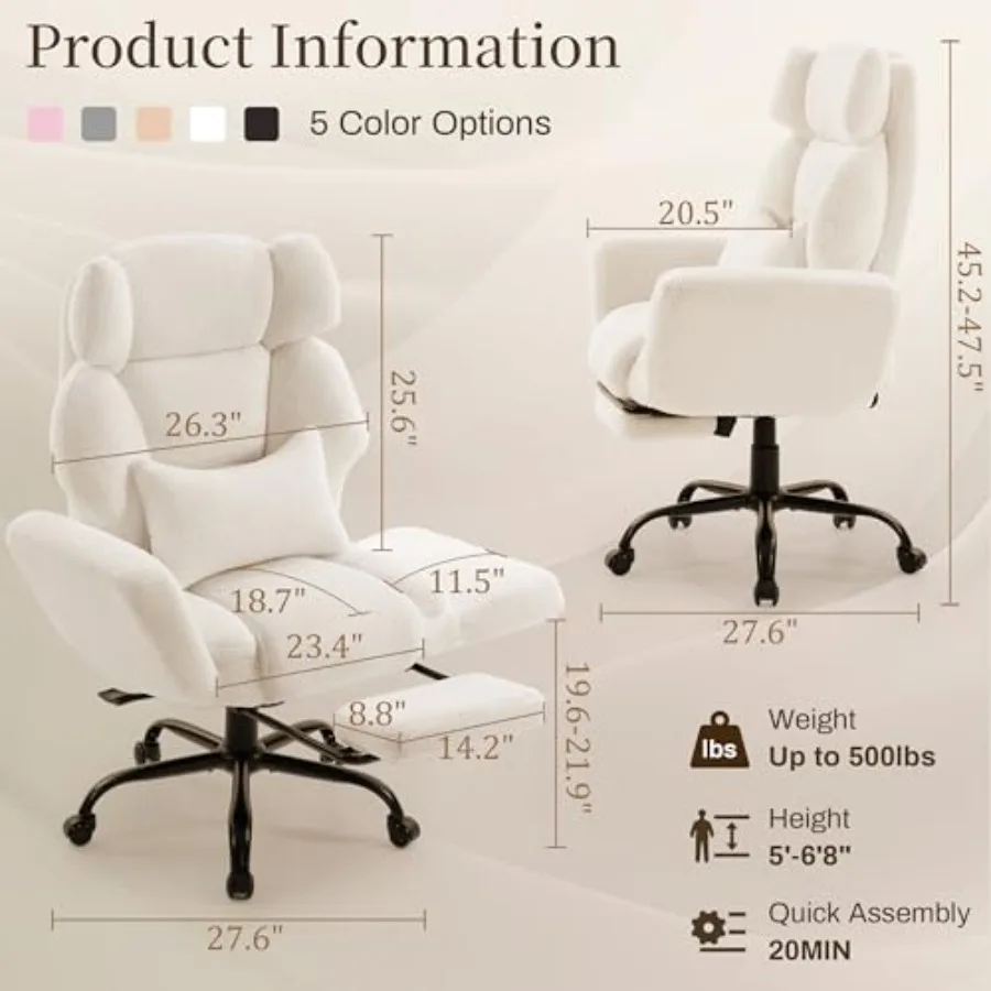 Cadeira de escritório com apoi - Ergonomic Office Chair avaliação e preço