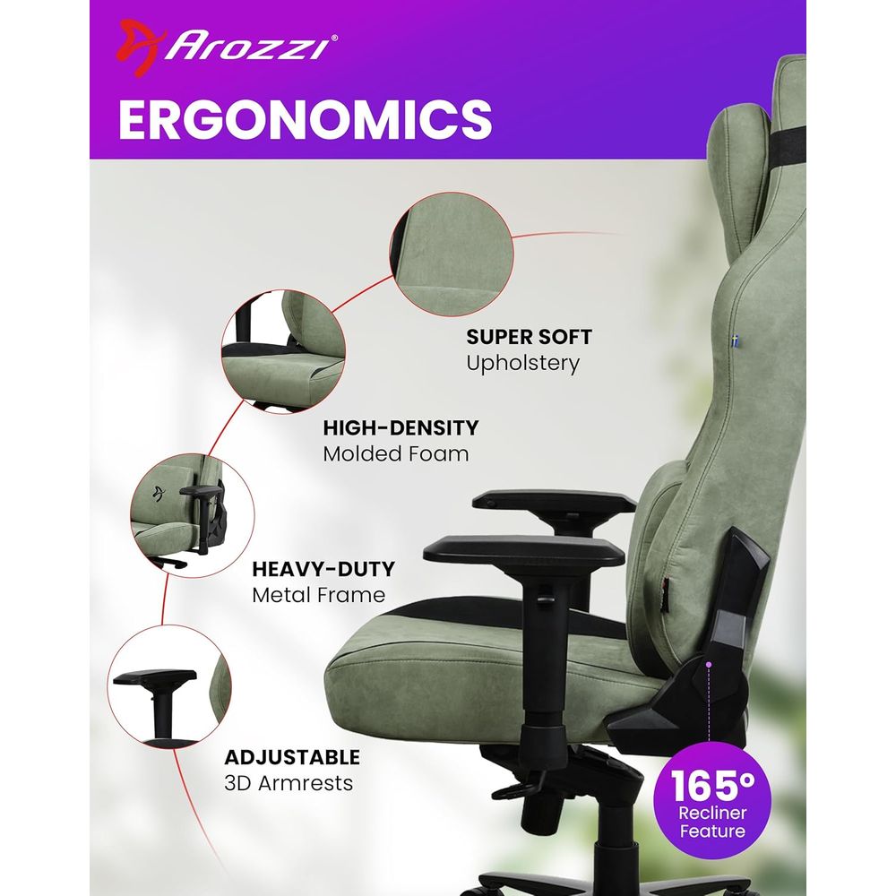 Cadeira de Jogos Ergonômica Gr - Ergonomic Office Chair avaliação e preço