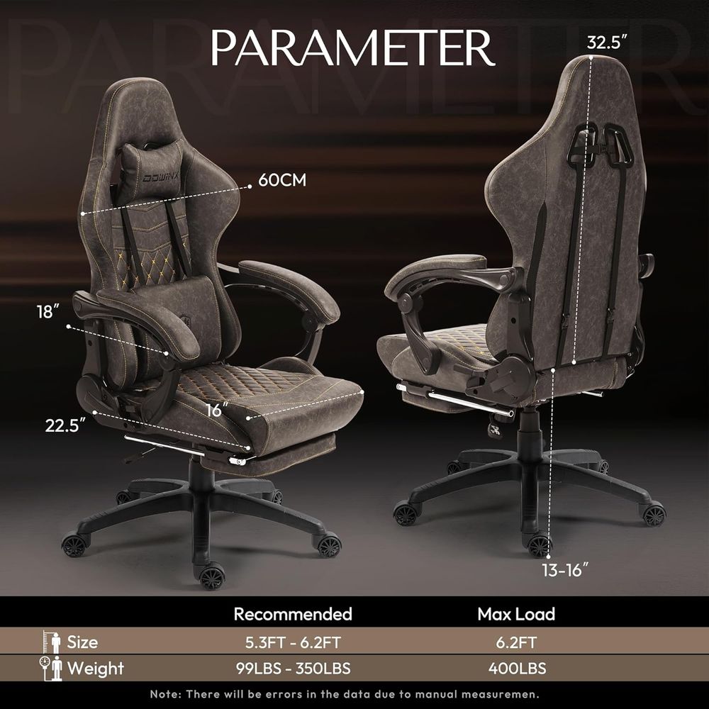 Cadeira de Jogos Vintage Grand - Ergonomic Office Chair avaliação e preço