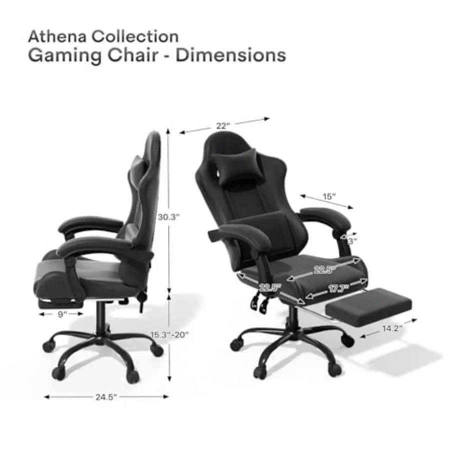 Cadeira ergonómica para jogos, - Ergonomic Office Chair avaliação e preço