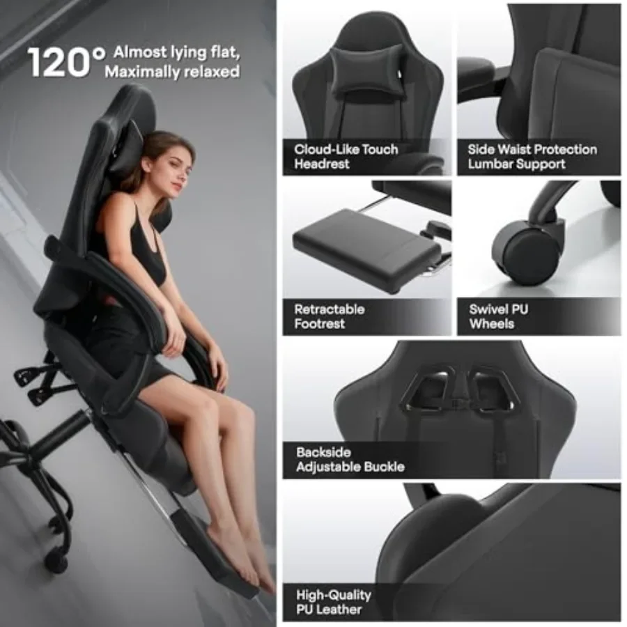 Cadeira ergonómica para jogos, - Ergonomic Office Chair avaliação e preço