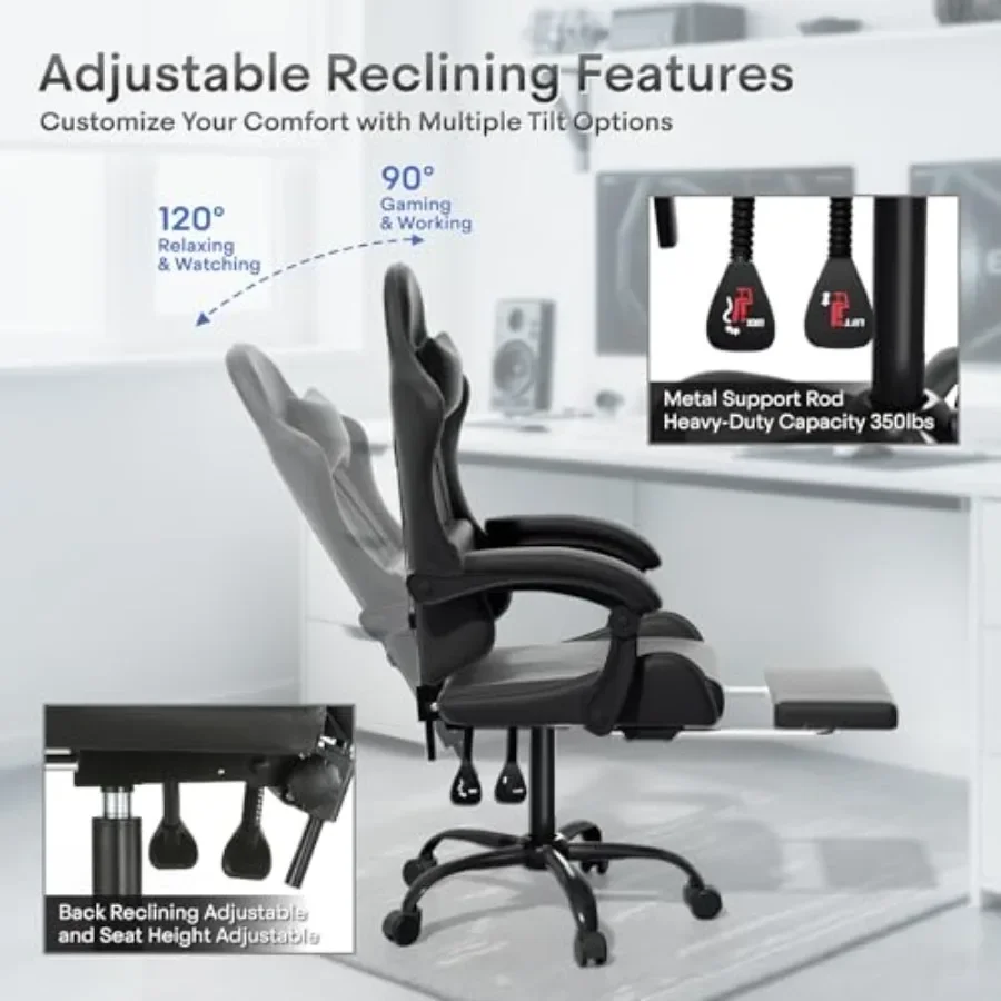 Cadeira ergonómica para jogos, - Ergonomic Office Chair avaliação e preço