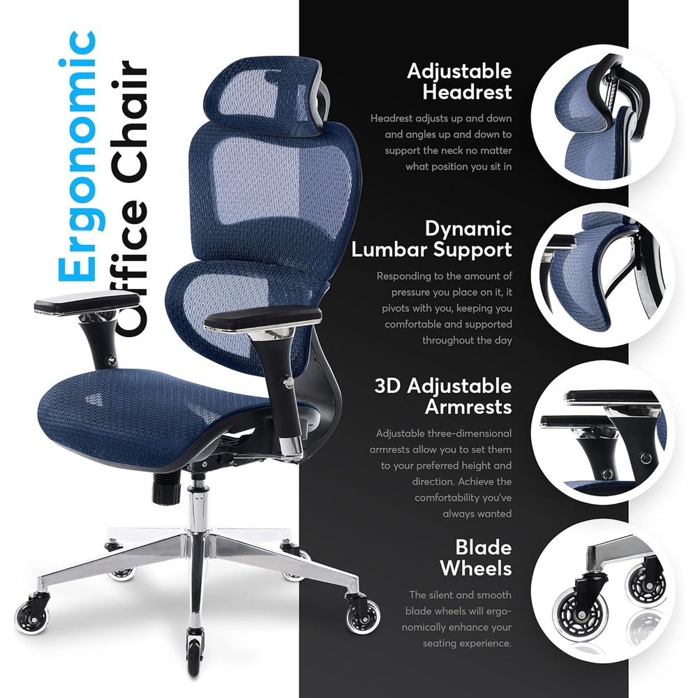 Cadeira de Escritório Ergonômi - Ergonomic Office Chair avaliação e preço