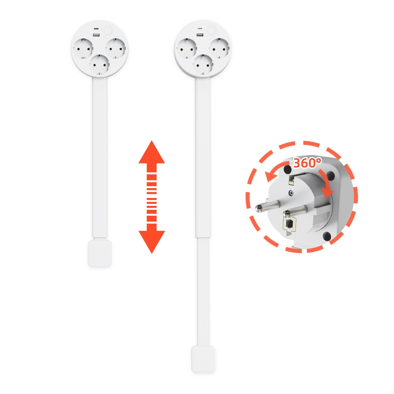 Extensor de Tomada Elétrica co - Power Strip Desk avaliação e preço