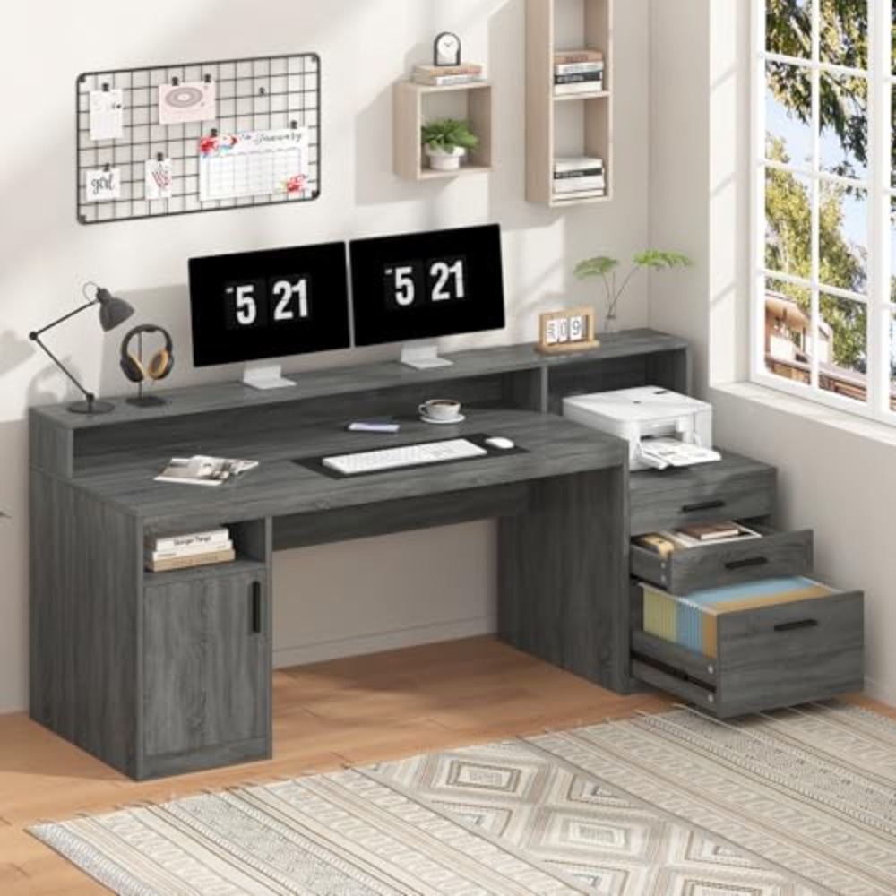 Mesa de Computador de 65 Poleg - Home Office 365 avaliação e preço
